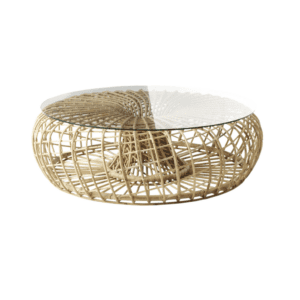 Cane-Line Nest Indoor Footstool / Coffee Table Large